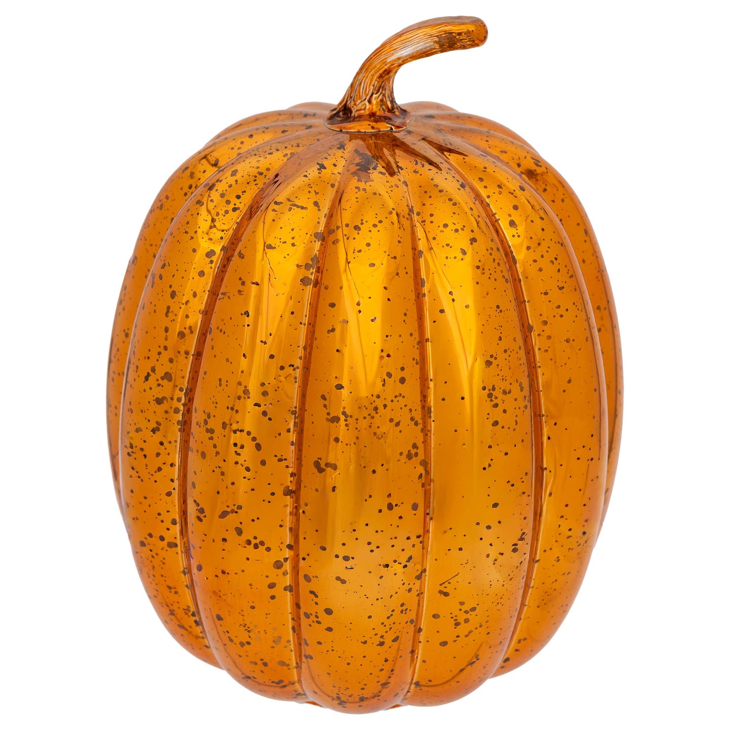 Pumpkin | Orange Starry Glass | Tall