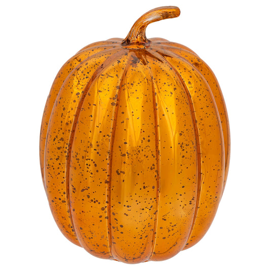 Pumpkin | Orange Starry Glass | Tall
