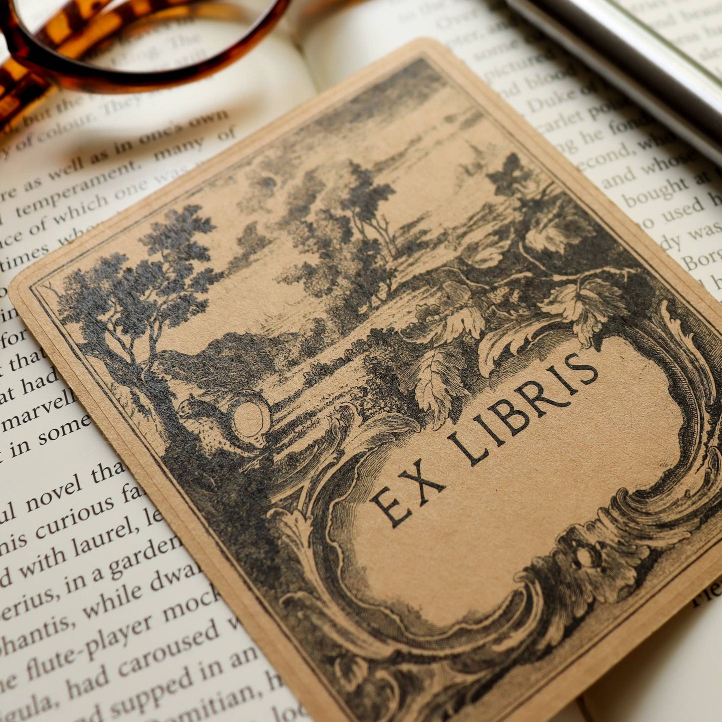 Bookplate Stickers | Classic Landscape