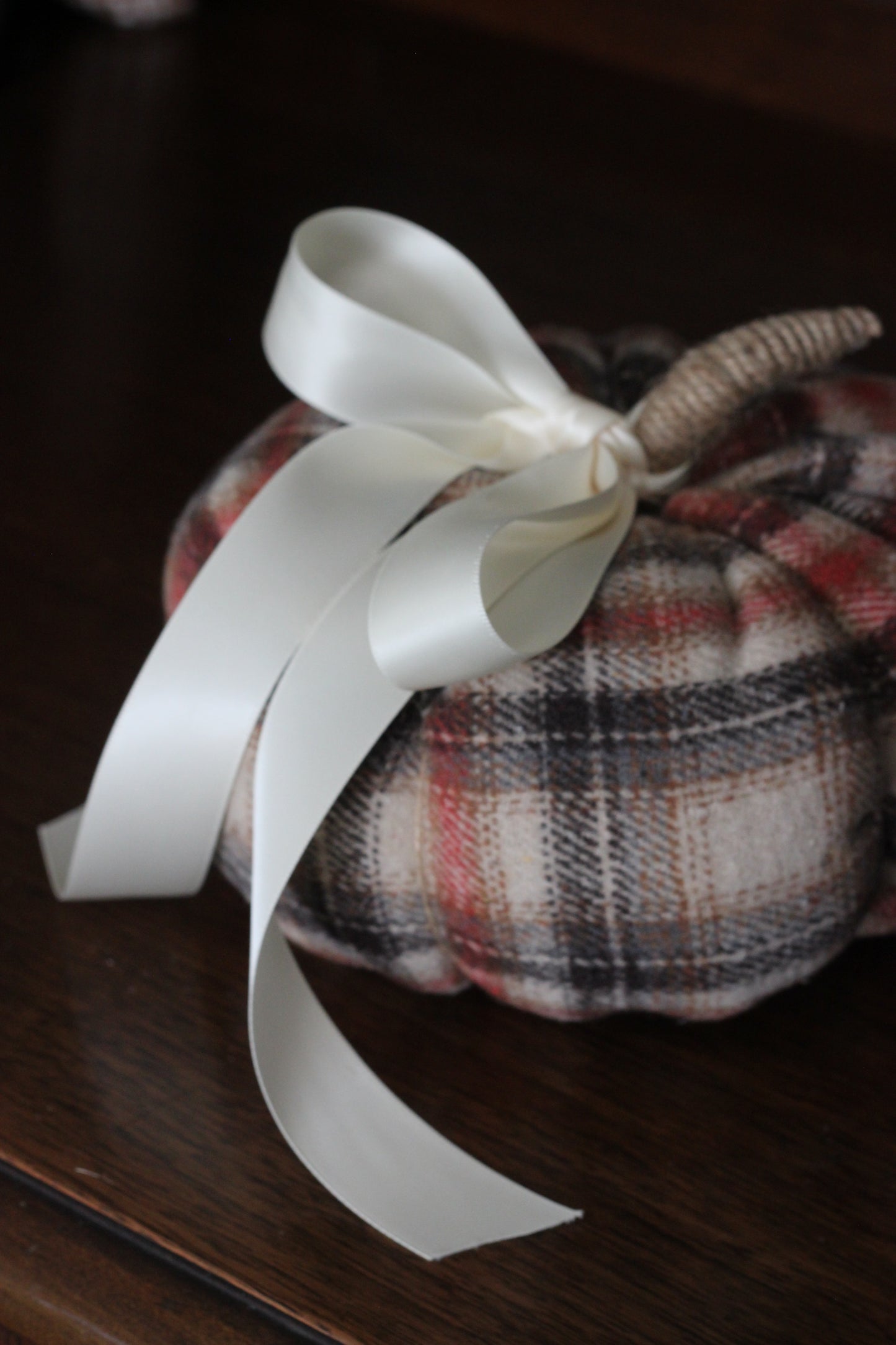 Pumpkin | Sienna Plaid | Large