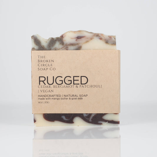 Rugged (Cedar, Patchouli & Bergamot) | Vegan Soap
