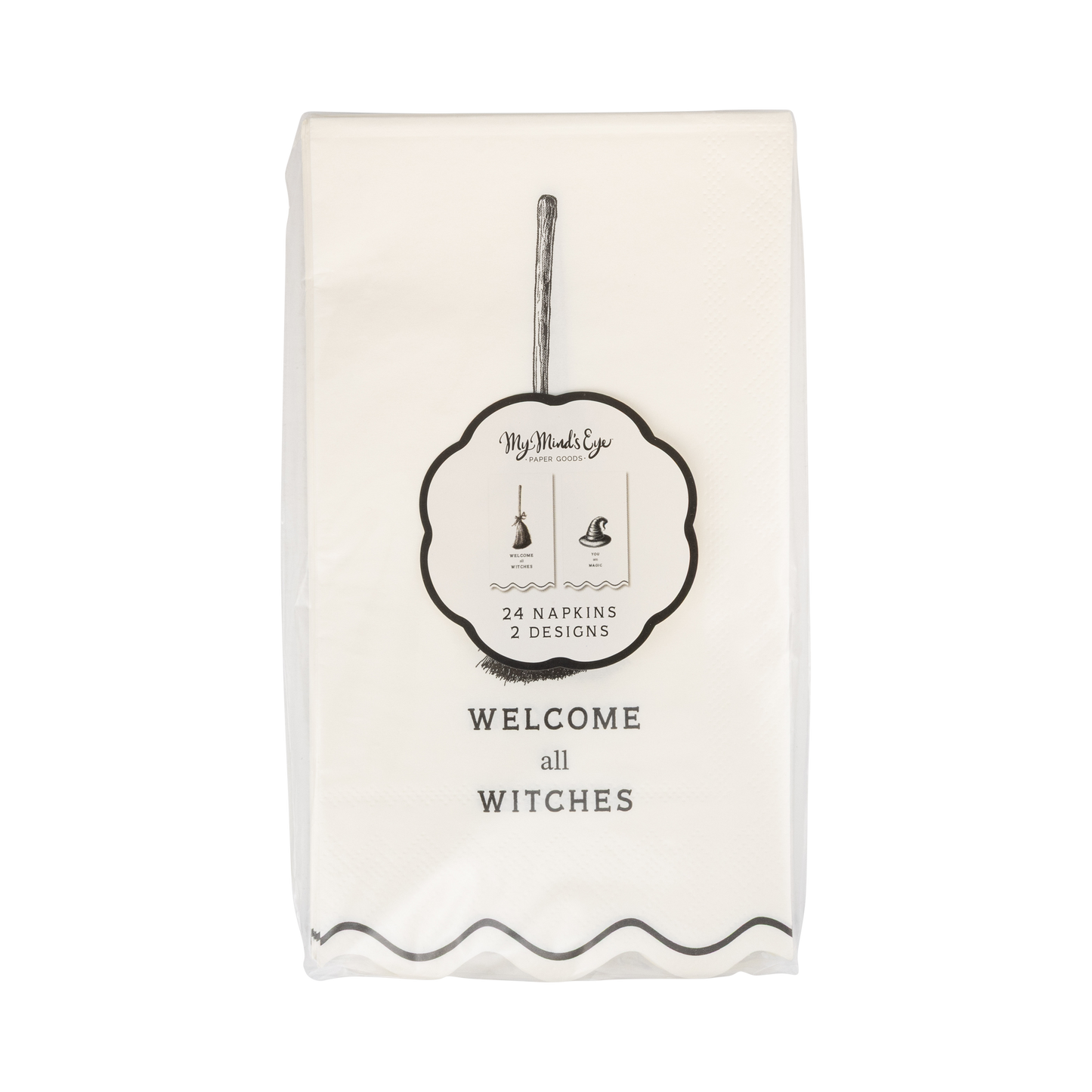 Welcome Witches Dinner Napkin Set