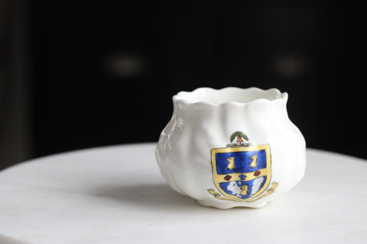 Antique | English/Rugby School Crest Souvenir Bowl