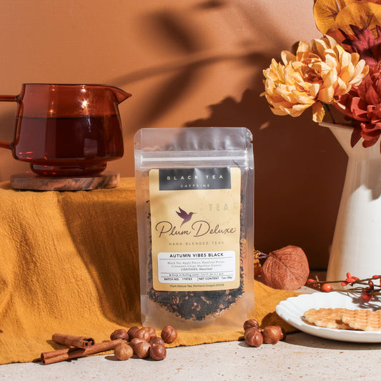 Loose Leaf Black Tea | Autumn Vibes Cinnamon Hazelnut