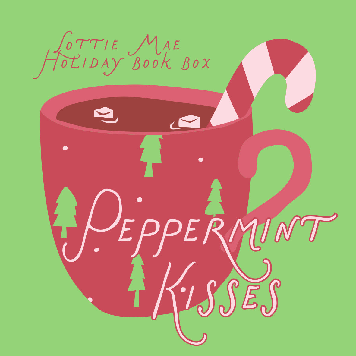 Tea & Book Society | Peppermint Kisses Book Box. ❤️