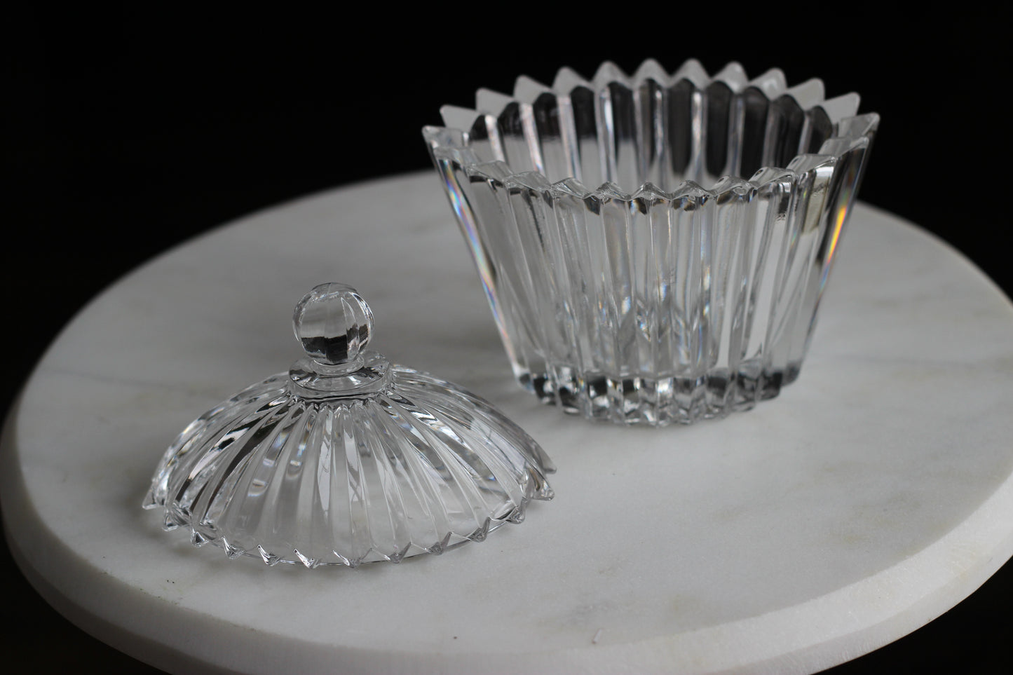Vintage | Mikasa Diamond Fire Dish