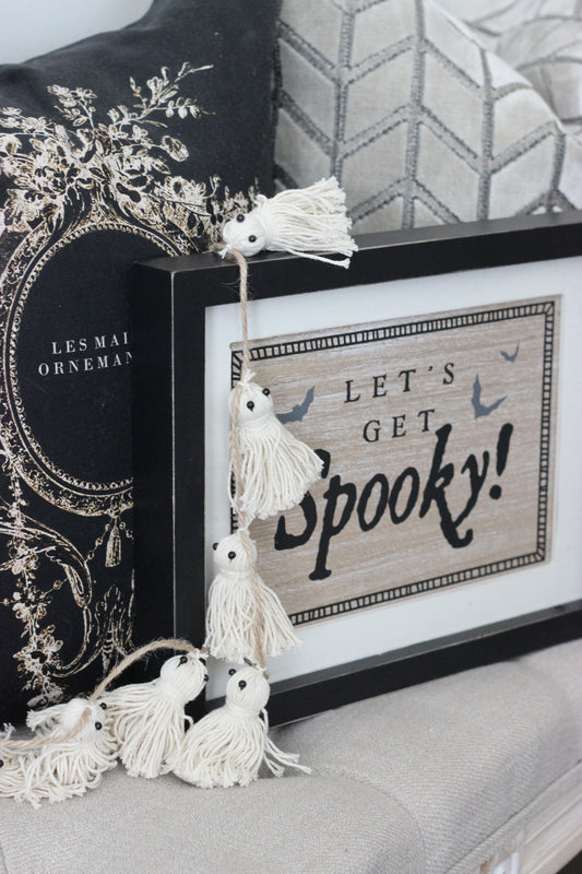 Let’s get Spooky! | Wood Frame Sign