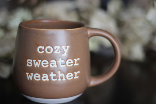 Sweater Weather Stoneware Mug