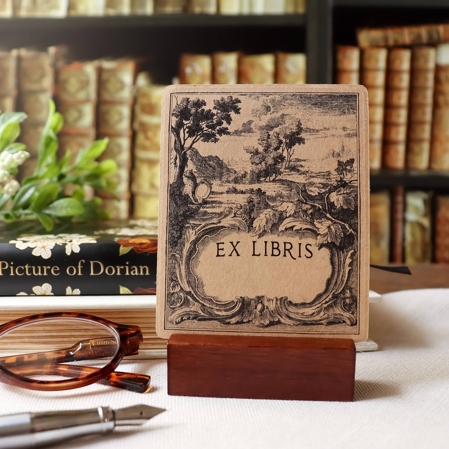 Bookplate Stickers | Classic Landscape