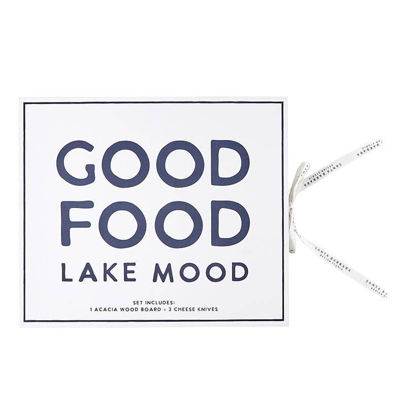 Cheese Board Book Box - Good Food Lake Mood