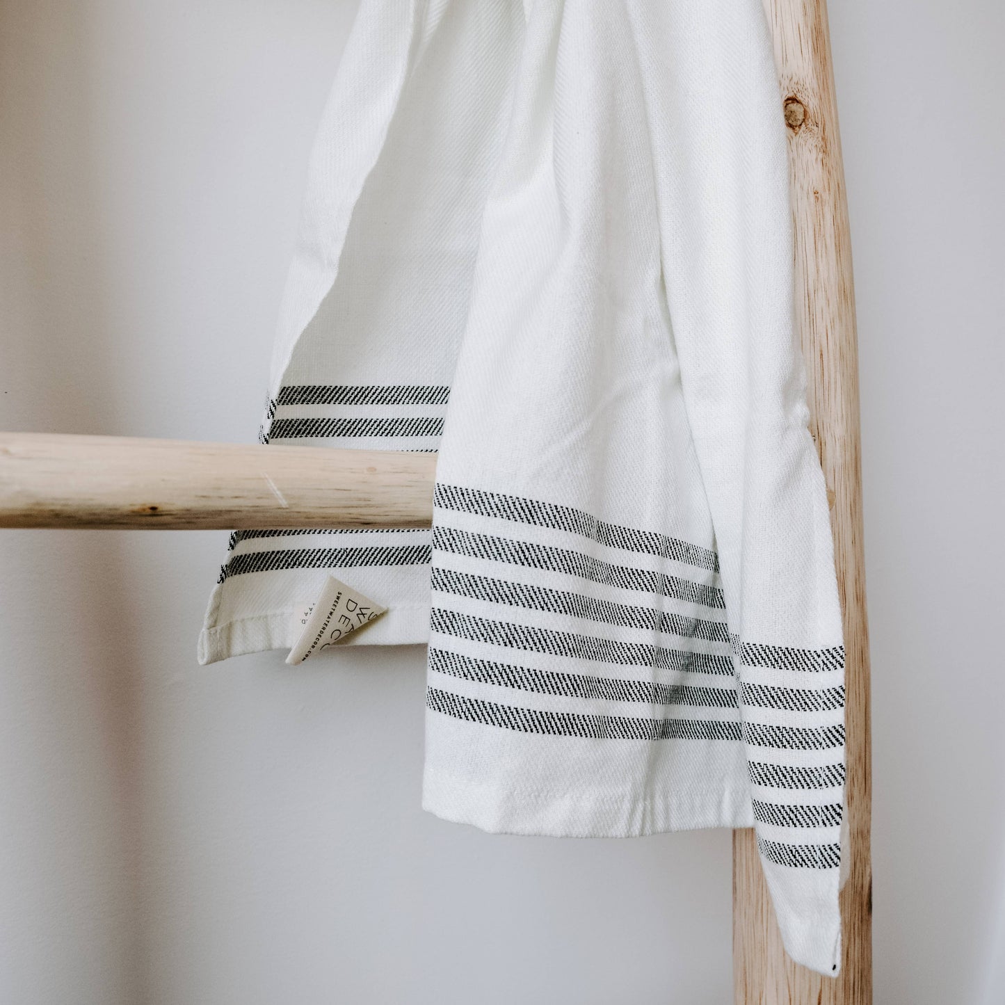 Hand Towel |  Black Stripes