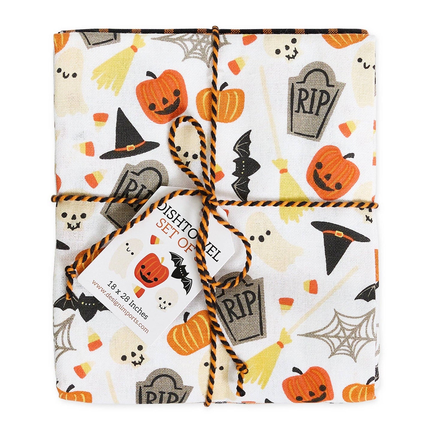 Halloween Dishtowels | Set of 3