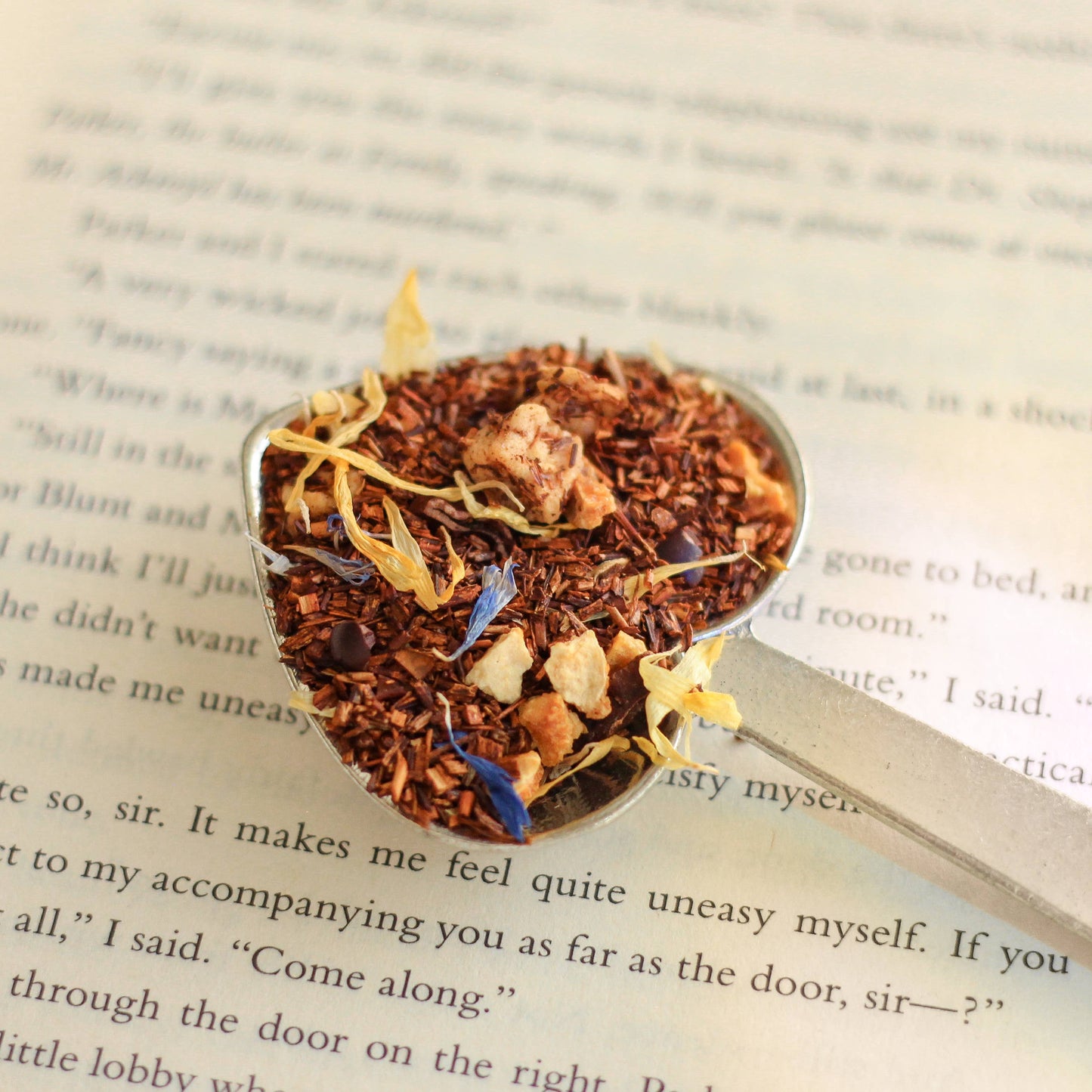 Tea | Soul Warmer Herbal | Loose Leaf Tea Chestnut Nutty Caramel