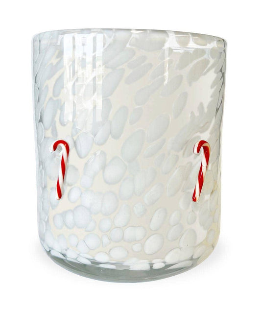 Candy Cane Holiday Confetti Icon 12oz Candle