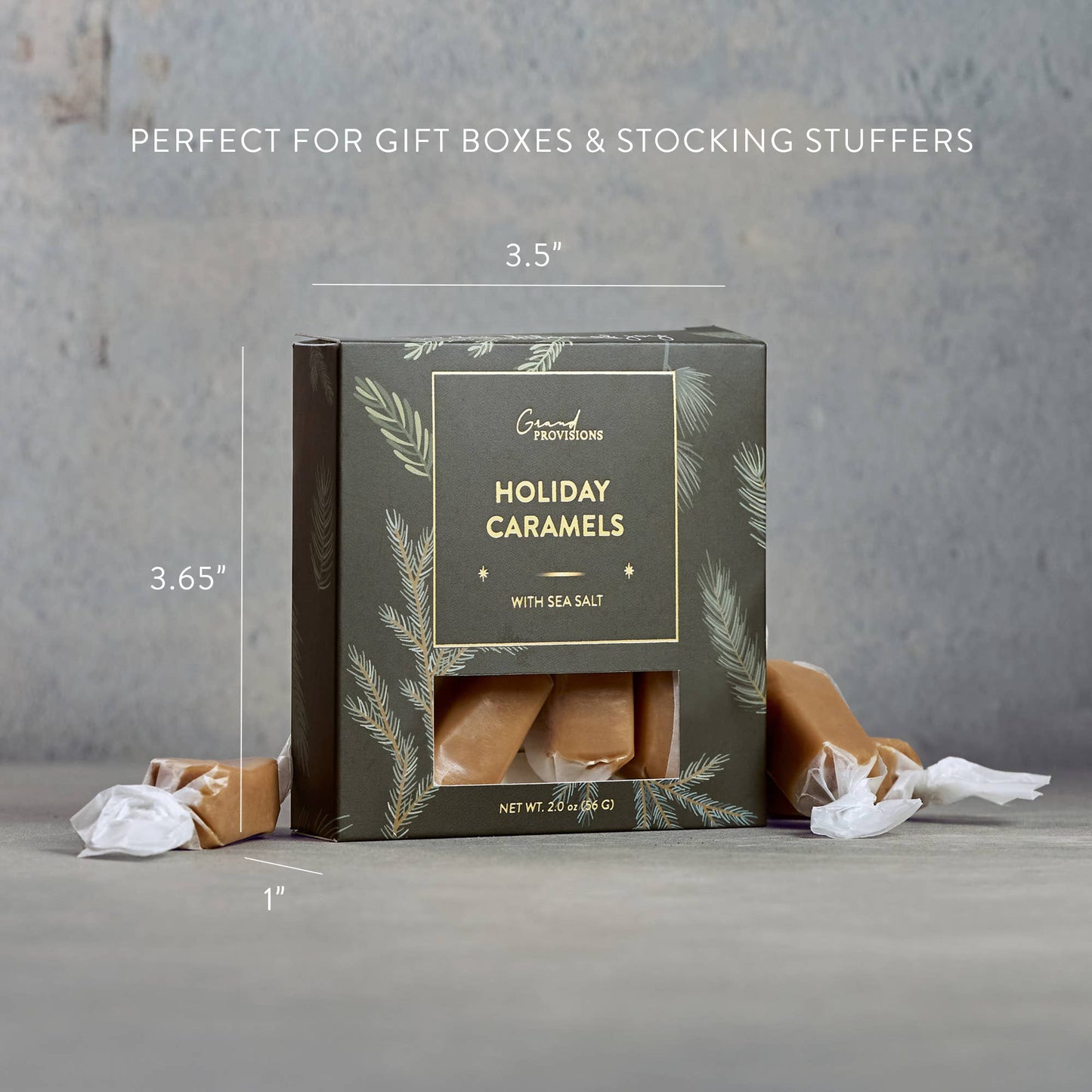 Creamy & Soft Holiday Caramels With Sea Salt