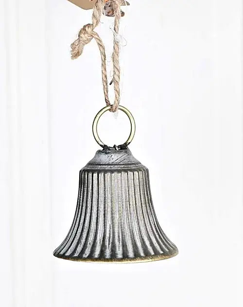 Copper Washed Bell Ornament | 4 inches