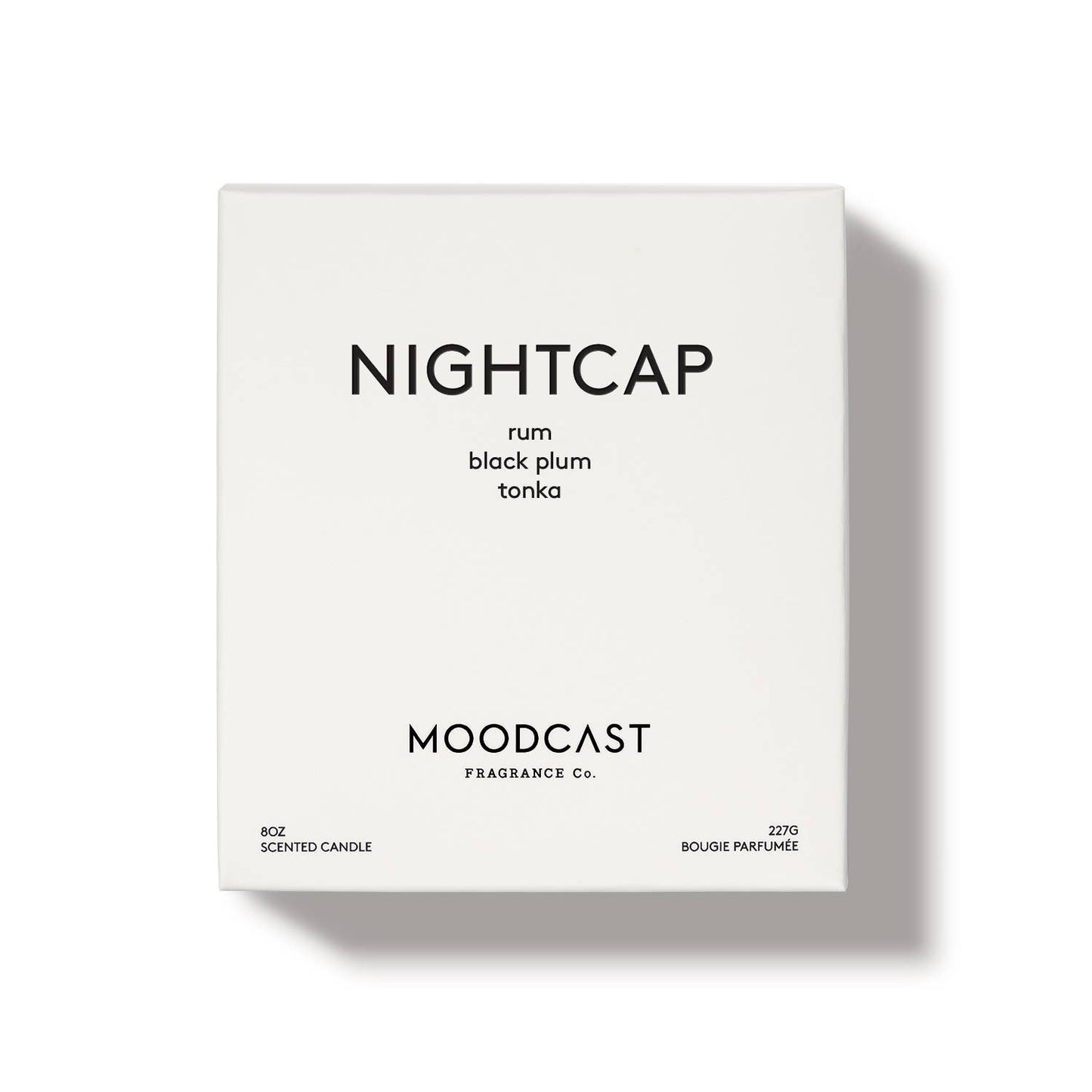 Nightcap - Black 8oz Coconut Wax Candle