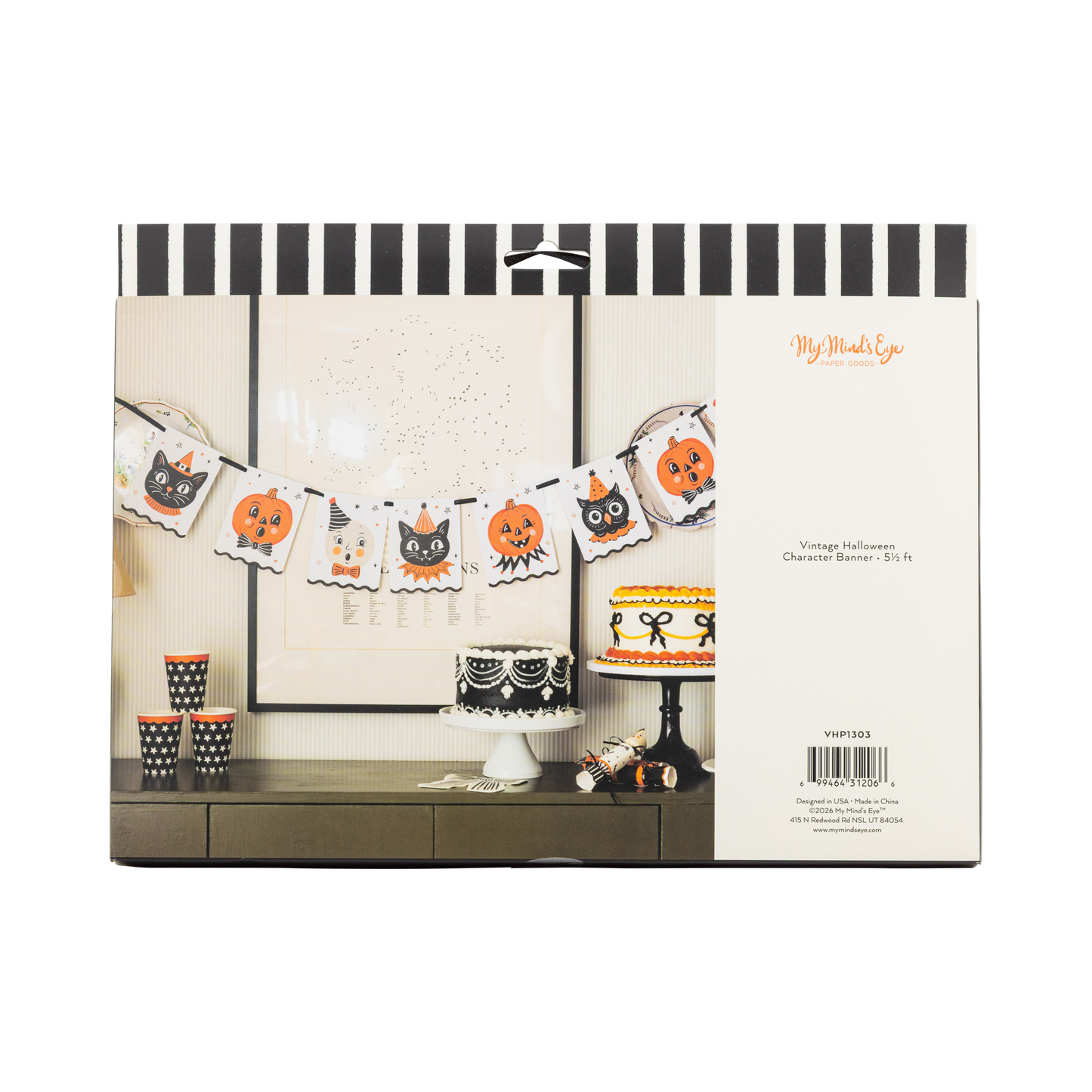 Vintage Halloween Banner