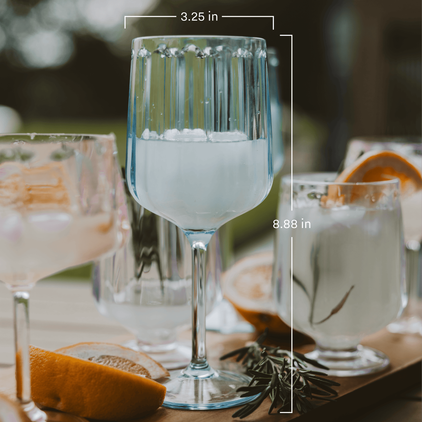 Outdoor Plastic Wine Drinkware | Home Decor