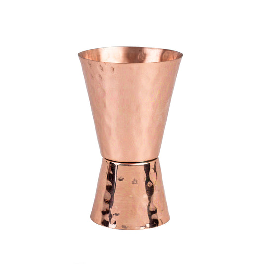 Jigger Hammered: 1oz/2oz Premium Copper Jigger for Moscow