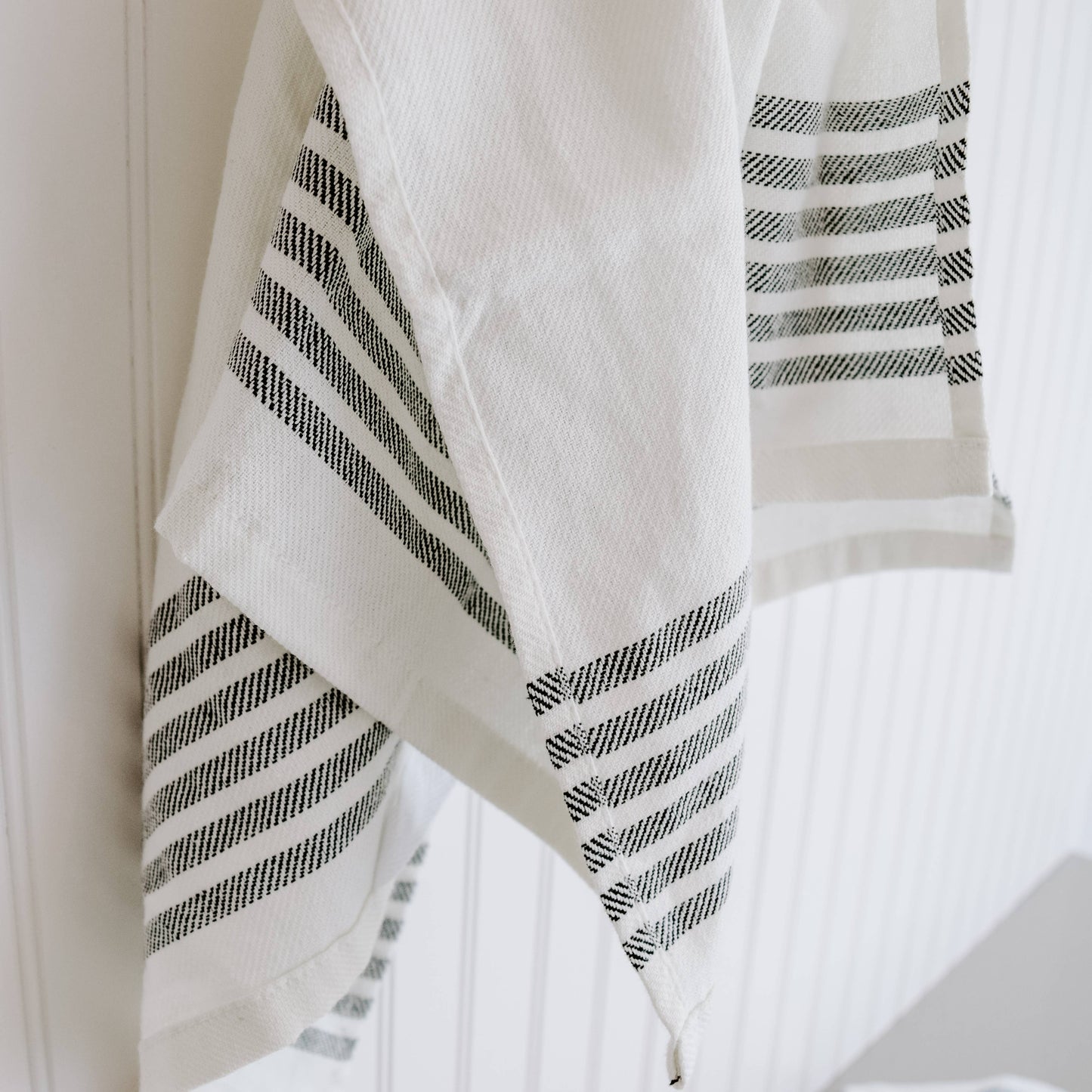 Hand Towel |  Black Stripes