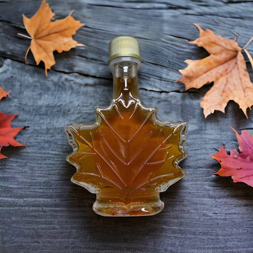 Maple Leaf Shape (Maple Syrup - 1.7 oz glass)