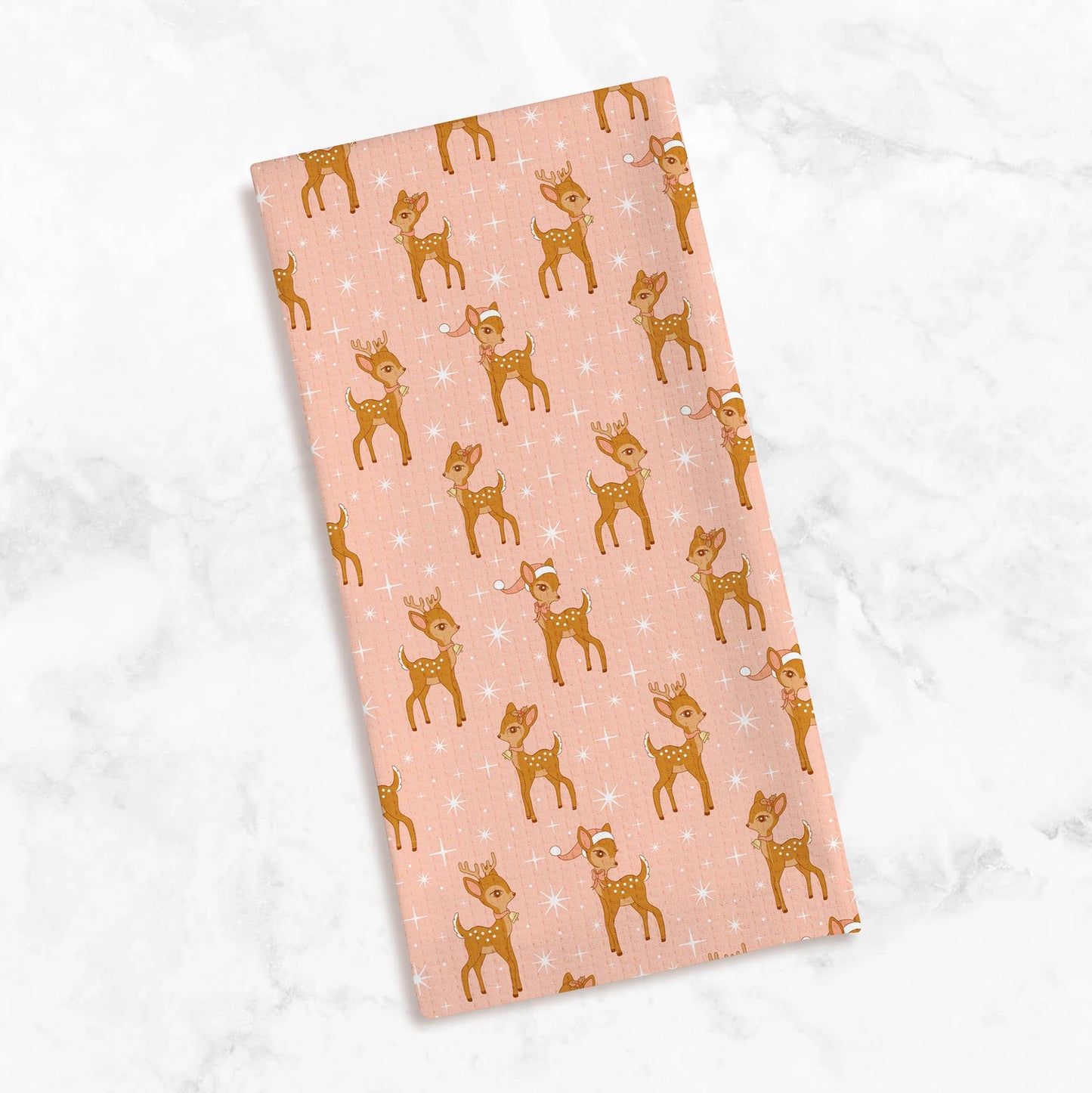 Kitchen Tea Towel | Retro Deer