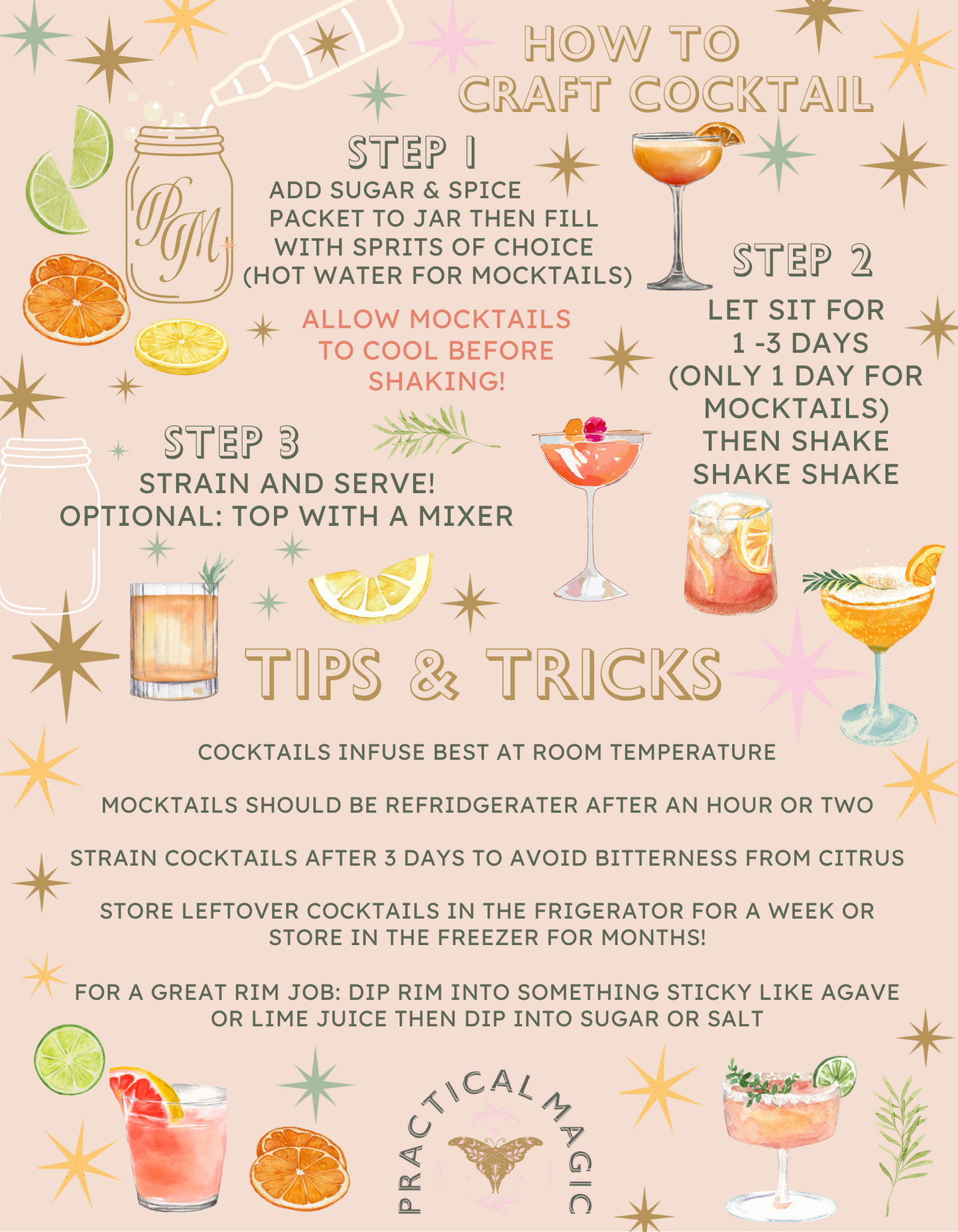 Midnight Margarita + Recipe & Instruction booklet