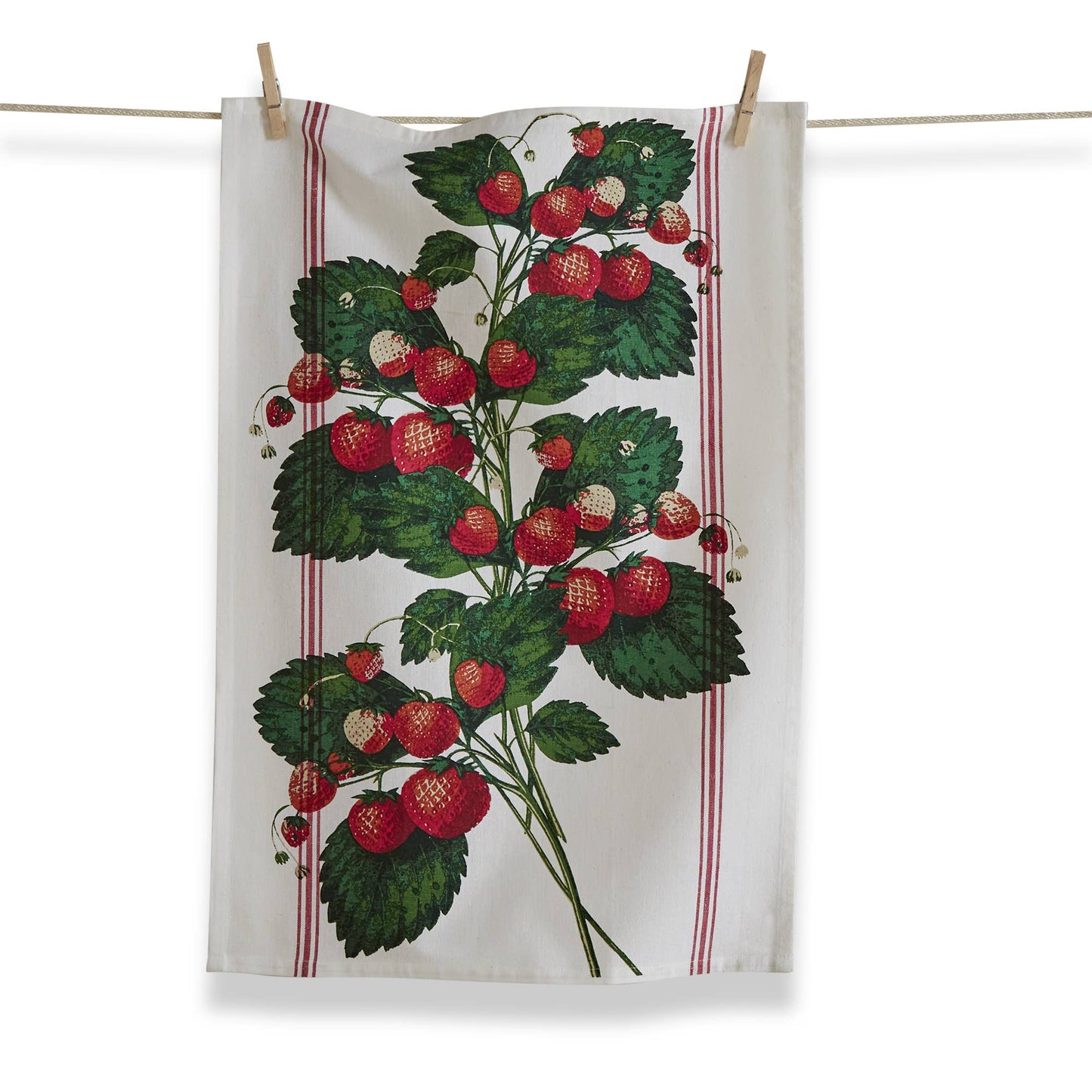 Orchard Strawberries Dishtowel