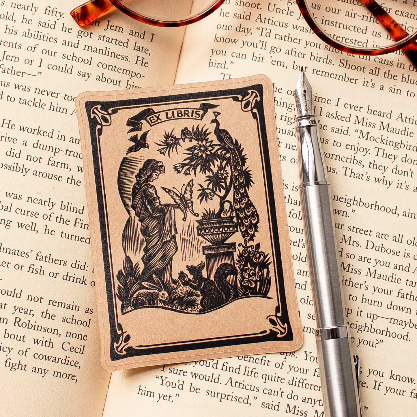 Bookplate Stickers | Nature Girl