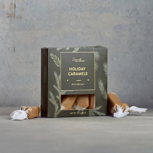 Creamy & Soft Holiday Caramels With Sea Salt