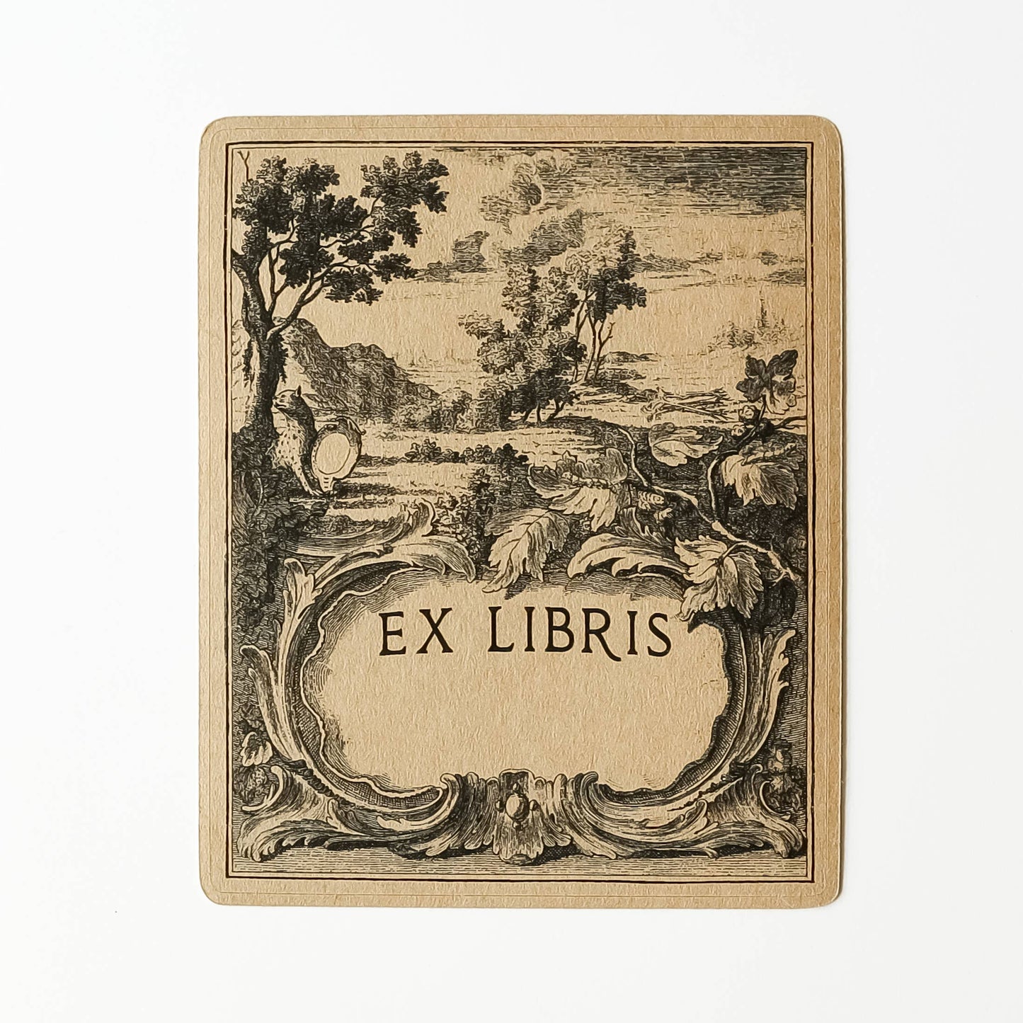 Bookplate Stickers | Classic Landscape