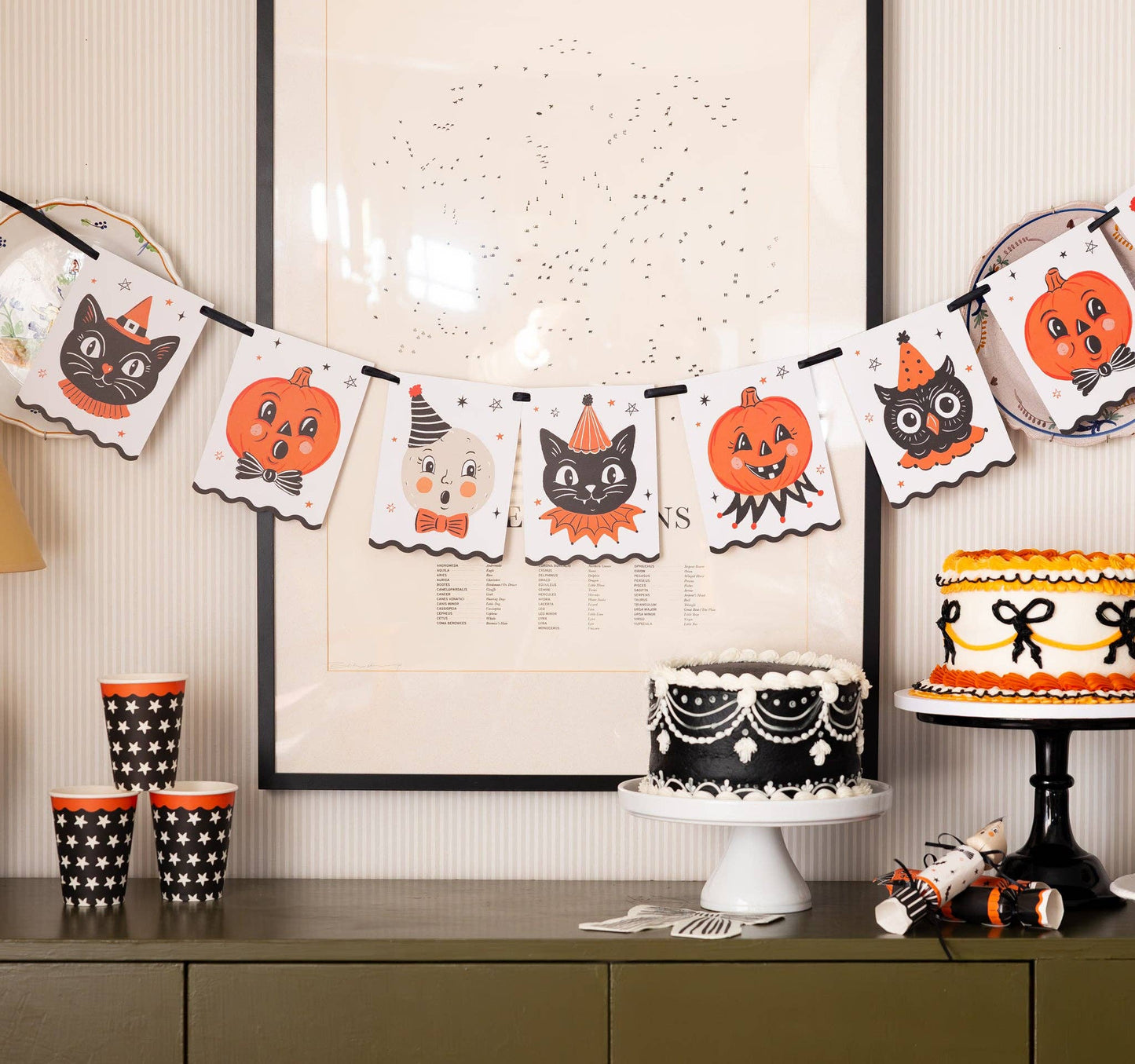 Vintage Halloween Banner