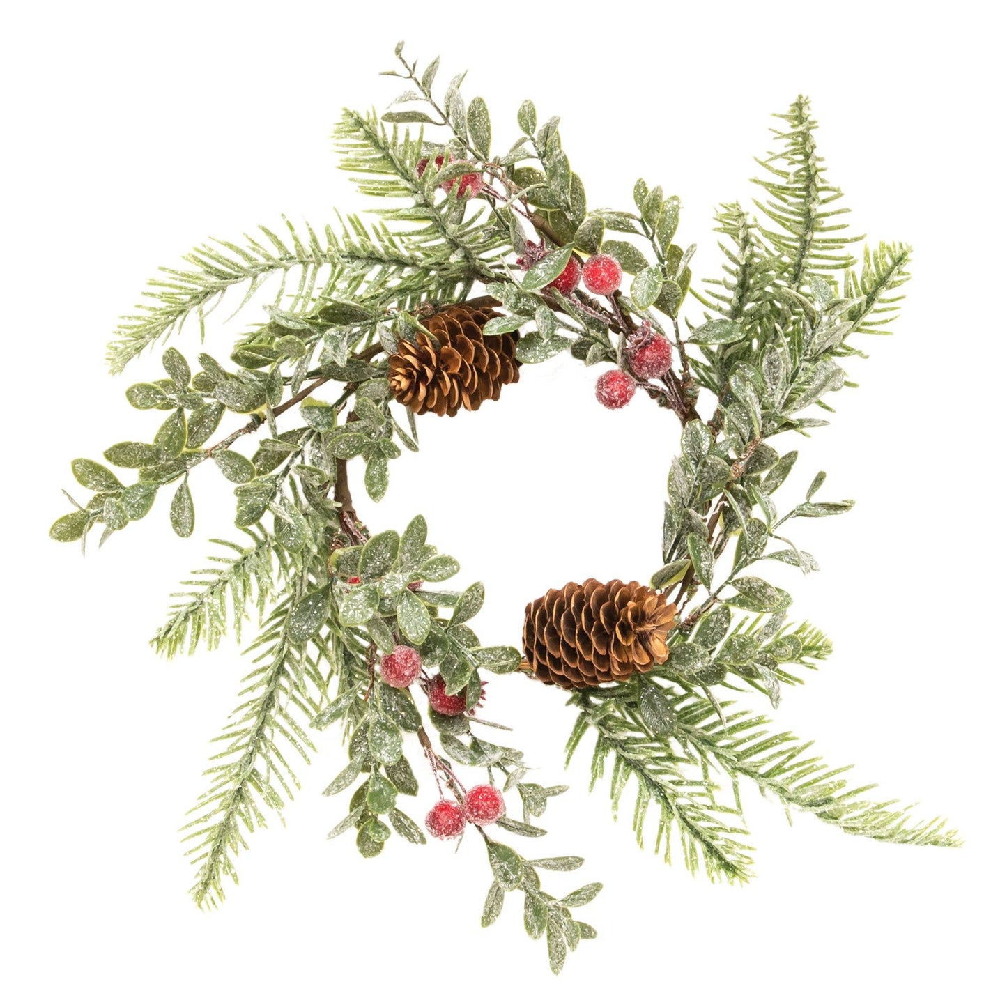 Sugar Berry Pine Mini Wreath