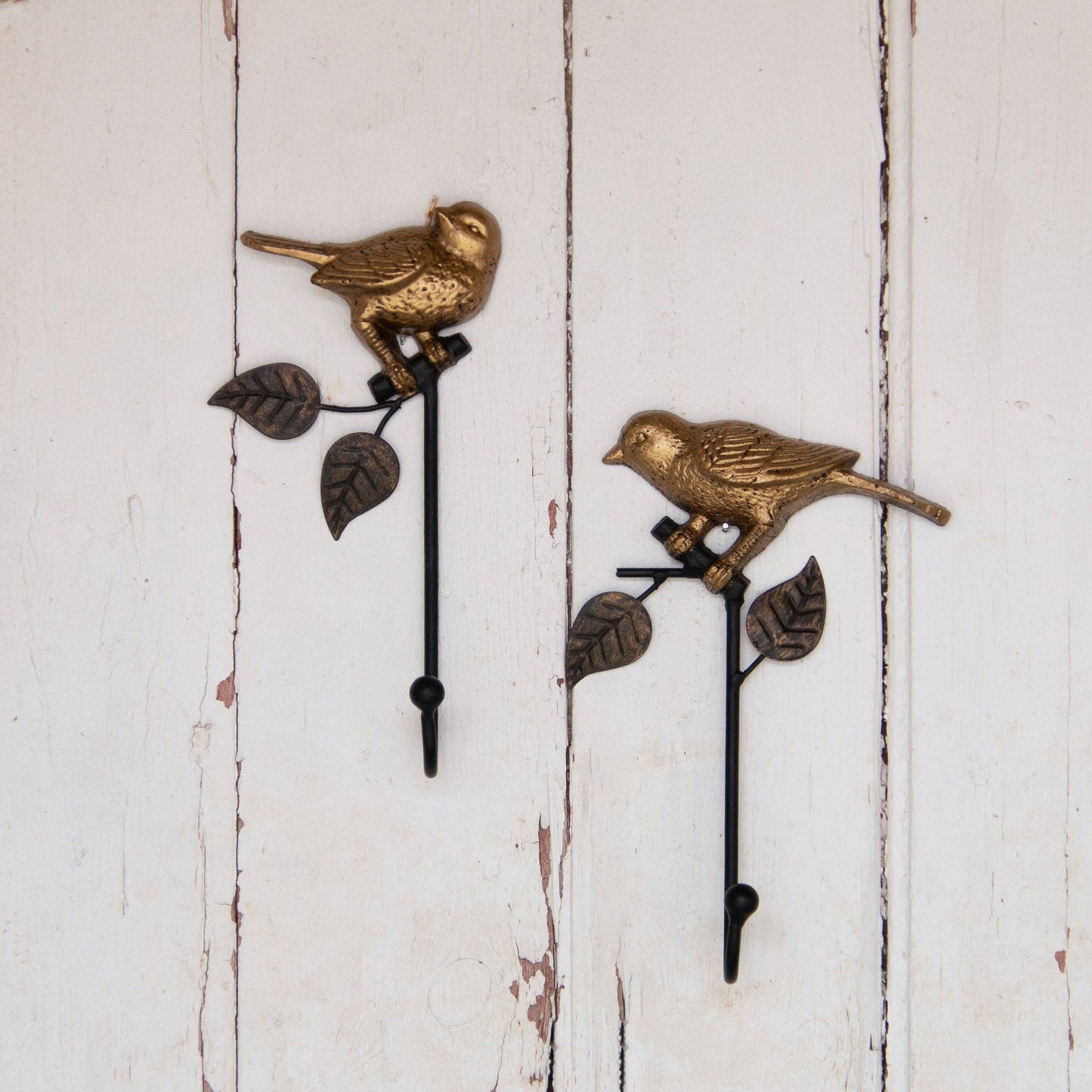 Gold and Black Bird Hooks