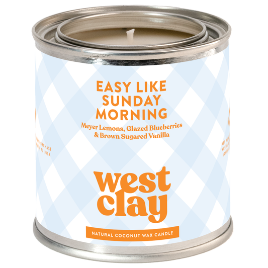 Easy Like Sunday Morning Candle | Coconut Wax Candles
