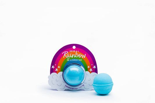 You're a Rainbow on a Cloudy Day Clamshell Bath Bomb