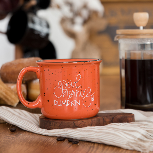 Good Morning Pumpkin Campfire Coffee Mug