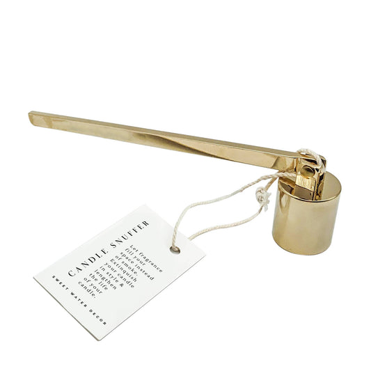Gold Candle Snuffer - Candle Tools - Candle Accessories